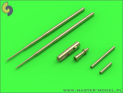 MASTER AM-72-071 1/72 MiG-17A/P/F (Fresco A, B, C) - 37mm and 23mm gun barrels set & Pitot Tubes