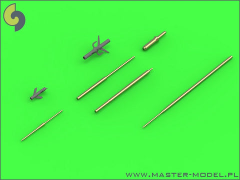 MASTER AM-72-105 1/72 Su-15 (Flagon) - Pitot Tubes (optional parts for all versions)