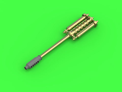 MASTER AM-72-109 1/72 AH-64 Apache - M230 Chain Gun barrel (30mm), Pitot tubes and tail antenna (resin, PE and turned parts)