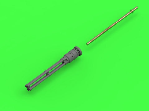 MASTER AM-72-110 1/72 Mi-24 (Hind D/E) - JakB-12.7 machine gun barrel and DUAS probe (metal and resin parts)