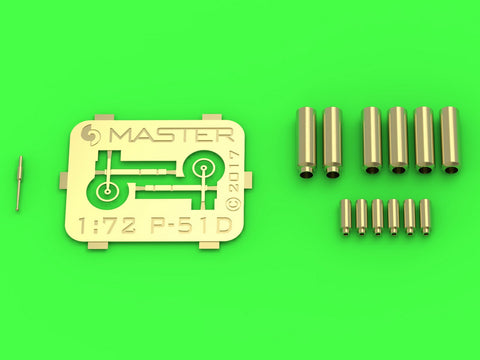 MASTER AM-72-126 1/72 P-51D Mustang - armament & gunsight detail set