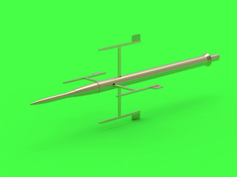 MASTER AM-72-131 1/72 F-16XL / F-CK-1 prototype - Pitot Tube & Angle Of Attack probes