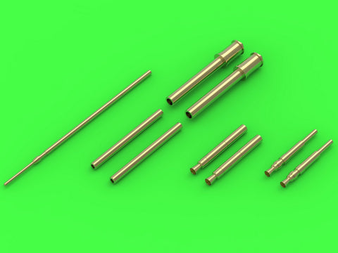 MASTER AM-72-132 1/72 Fw 190 A2 - A5 armament set (MG 17, MG FF, MG 151 barrel tips) & Pitot Tube (for Eduard kit)