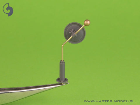 MASTER GM-16-005 1/16 Width indicators for German vehicles (2pcs, SHORT - used e.g on Sd.Kfz. 250, 251)