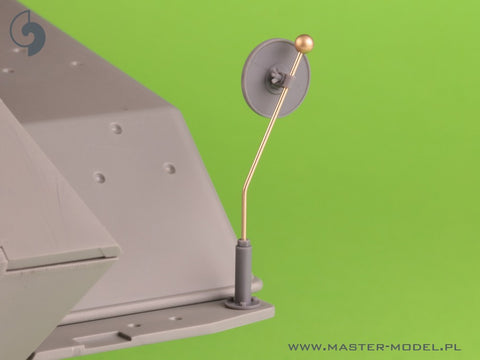 MASTER GM-16-006 1/16 Width indicators for German vehicles (4pcs, LONG - used e.g. on Sd.Kfz. 234)