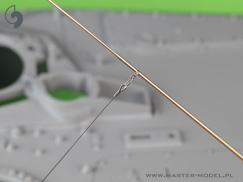 MASTER GM-16-008 1/16 Antenna Comrod VHF3088VM - used on Leopard 2 A7V and other vehicles (2pcs) - TILTED version