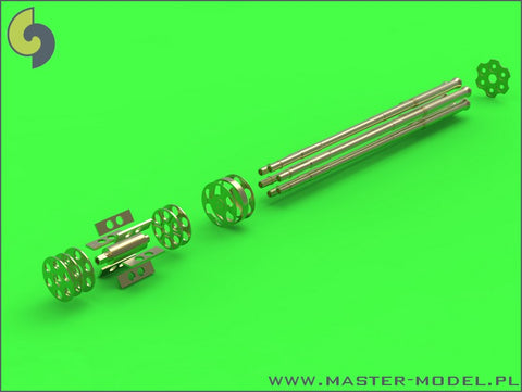 MASTER GM-35-001 1/35 M61 A1 Vulcan - Six-barrelled rotary 20mm cannon - turned barrels with etched barrel clamps