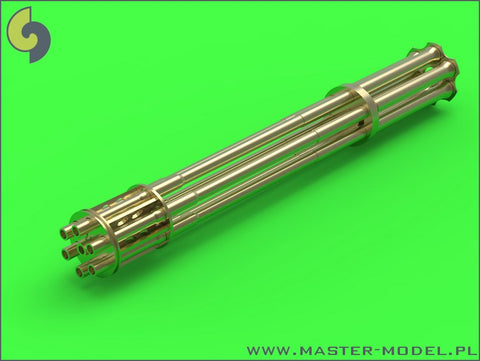 MASTER GM-35-001 1/35 M61 A1 Vulcan - Six-barrelled rotary 20mm cannon - turned barrels with etched barrel clamps