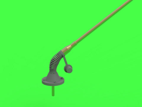MASTER GM-35-014 1/35 Antenna Comrod VHF3088VM - used on KTO Rosomak and other vehicles (1pc) - TILTED version