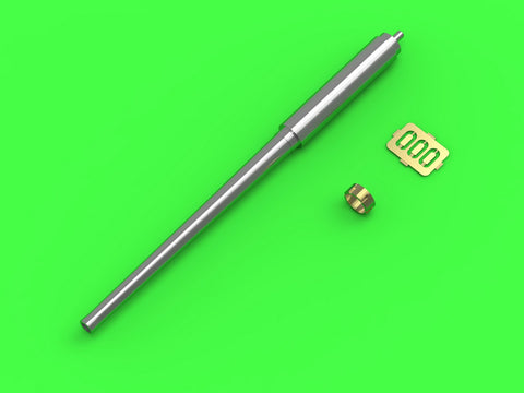 MASTER GM-35-029 1/35 US 37mm M6 gun barrel - used on many tanks and armored cars (Stuart, Grant/Lee, Locust, M6, Greyhound, Staghound and more)
