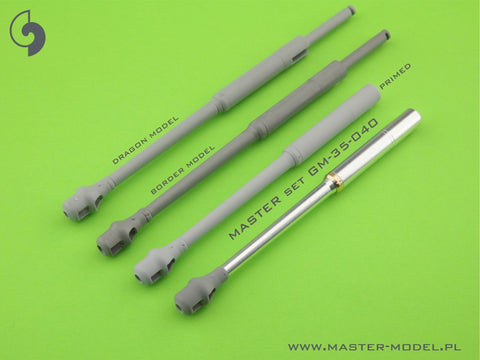 MASTER GM-35-040 1/35 PzKpfw VI Tiger I - 88mm KwK36 L/56 gun barrel - early muzzle brake