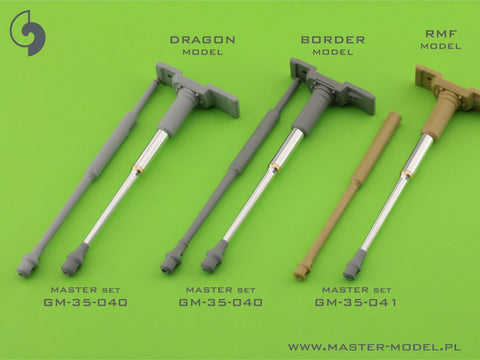MASTER GM-35-041 1/35 PzKpfw VI Tiger I - 88mm KwK36 L/56 gun barrel - late muzzle brake