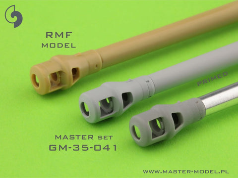 MASTER GM-35-041 1/35 PzKpfw VI Tiger I - 88mm KwK36 L/56 gun barrel - late muzzle brake