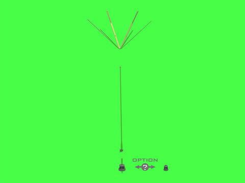 MASTER GM-35-045 1/35 German WWII 1,8m star antenna (for command tanks) (1pc)