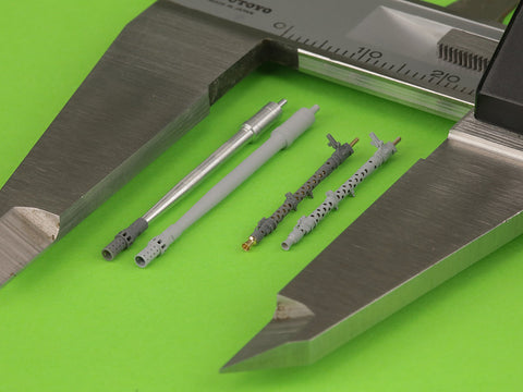 MASTER GM-35-046 1/35 PzKpfw II Ausf. a–F - 2cm KwK30 L/55 & MG-34 gun barrels (for IBG, Dragon and other kits)