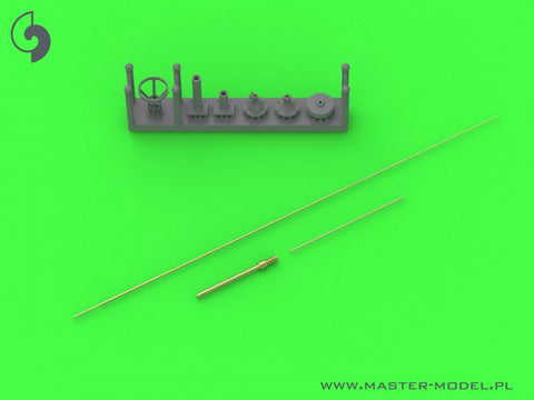 MASTER GM-35-057 1/35 British antennas for Wireless Set No.19 - used on AFV between 1940 and 1950's