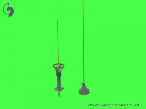MASTER GM-35-057 1/35 British antennas for Wireless Set No.19 - used on AFV between 1940 and 1950's