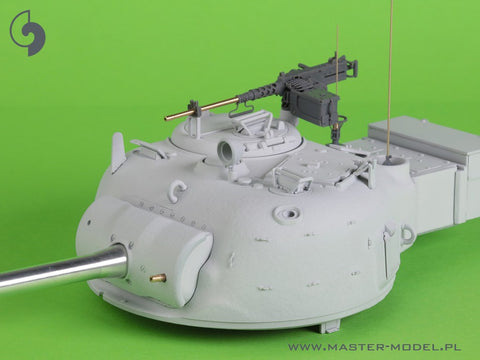 MASTER GM-35-063 1/35 Browning M2HB .50 cal (12,7mm) - machine gun on tank mount - WWII version (early M23 cradle with early tray)