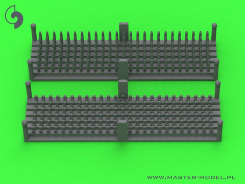 MASTER GM-35-066 1/35 Belt links and empty shells for Browning M2 .50 cal machine gun (150pcs+150pcs)