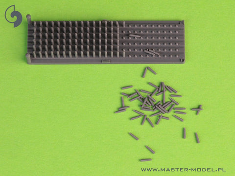 MASTER GM-35-066 1/35 Belt links and empty shells for Browning M2 .50 cal machine gun (150pcs+150pcs)