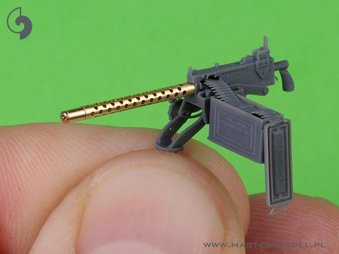 MASTER GM-35-092 1/35 Browning M1919 - E6160 mount - used e.g. on M4 Sherman tank or T17E1 Staghound Light Armored Car
