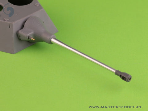 MASTER GM-35-095 1/35 Sd.Kfz. 234/2 Puma - 50mm KwK39 L/60 gun barrel & MG-42 tip for mantlet (for MiniArt, RFM, Dragon kit)