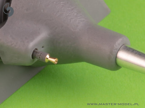 MASTER GM-35-095 1/35 Sd.Kfz. 234/2 Puma - 50mm KwK39 L/60 gun barrel & MG-42 tip for mantlet (for MiniArt, RFM, Dragon kit)