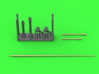 MASTER GM-35-099 1/35 PzKpfw I - MG-13K gun barrels & antenna (for Tamiya, Dragon, Tristar and other kits)
