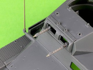 MASTER GM-35-099 1/35 PzKpfw I - MG-13K gun barrels & antenna (for Tamiya, Dragon, Tristar and other kits)