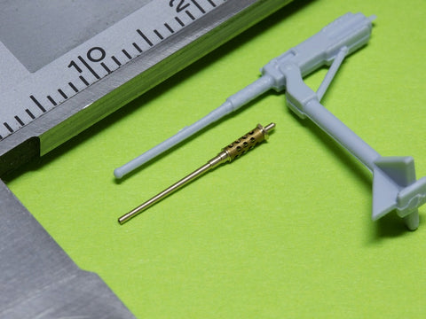 MASTER GM-72-002 1/72 Browning M2 (Heavy Barrel) .50 caliber (12.7mm) - gun barrels (2pcs)
