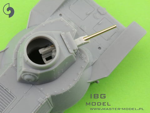 MASTER GM-72-015 1/72 Japanese Type 95 Ha-Go light tank - 37mm Type 94 gun barrels with resin mount (for IBG kit)