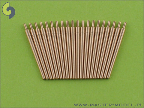 MASTER SM-350-017 1/350 USN 5in/38 (12.7 cm) Mark 12 barrels - for turrets without blastbags (20pcs)