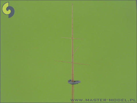MASTER SM-350-024 1/350 Russian cruiser Varyag (1899) masts and yards set