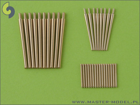 MASTER SM-350-031 1/350 IJN Takao (1942) armament - 20cm (10pcs), 12,7cm (8pcs) barrels (with recoil cylinders)