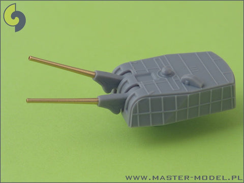 MASTER SM-350-031 1/350 IJN Takao (1942) armament - 20cm (10pcs), 12,7cm (8pcs) barrels (with recoil cylinders)