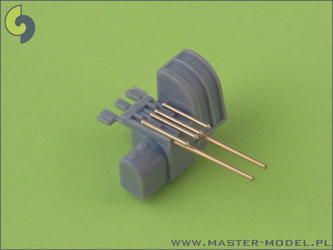 MASTER SM-350-031 1/350 IJN Takao (1942) armament - 20cm (10pcs), 12,7cm (8pcs) barrels (with recoil cylinders)