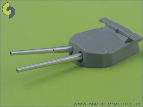 MASTER SM-350-037 1/350 British 15in/42 (38.1cm) Mark I - for turrets without blastbags (8pcs) - Queen Elizabeth, Revenge, Repulse, Hood, Vanguard classes