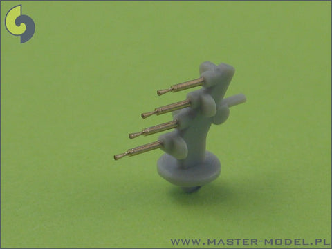 MASTER SM-350-038 1/350 Vickers .50 cal machine gun barrels (20pcs) - standard British AA weapon prior to the Oerlikon