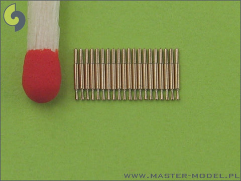 MASTER SM-350-038 1/350 Vickers .50 cal machine gun barrels (20pcs) - standard British AA weapon prior to the Oerlikon