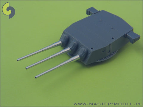 MASTER SM-350-041 1/350 USN 16in/50 (40,6 cm) Mark 7 barrels - for turrets with blastbags (9pcs) - Iowa and Montana classes