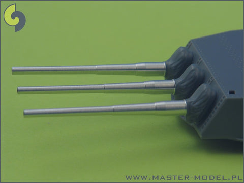 MASTER SM-350-041 1/350 USN 16in/50 (40,6 cm) Mark 7 barrels - for turrets with blastbags (9pcs) - Iowa and Montana classes