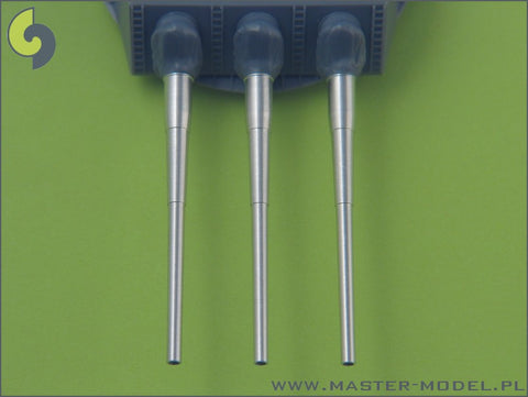 MASTER SM-350-041 1/350 USN 16in/50 (40,6 cm) Mark 7 barrels - for turrets with blastbags (9pcs) - Iowa and Montana classes