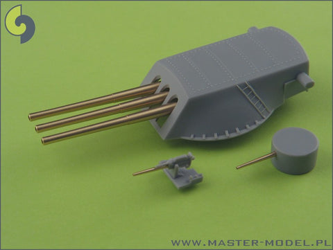 MASTER SM-350-049 1/350 USS Arizona armament - 14in (12pcs), 5in/51 (10pcs), 5in/25 (8pcs) barrels