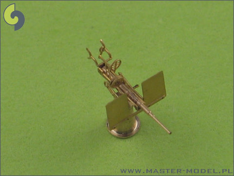 MASTER SM-350-050 1/350 Oerlikon 20mm USN type - complete three dimensional gun, turned and etched elements (20pcs)