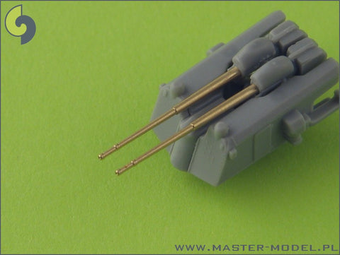 MASTER SM-350-058 1/350 Scharnhorst armament - for turrets with blastbags - 280mm (9pcs), 150mm (12pcs), 105mm (14pcs) barrels