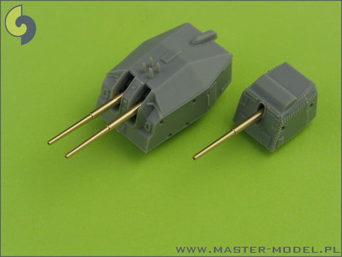 MASTER SM-350-061 1/350 German destroyer Z-39 (1945) - 150mm (4pcs), 37mm C/30 (4pcs), 37mm M42 (10pcs), 20mm (12pcs) barrels (fit to Dragon model)
