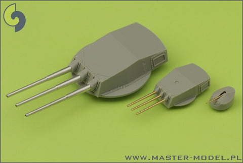 MASTER SM-350-064 1/350 R.N. Roma armament - 381mm (9pcs), 152mm (12pcs), 90mm (12pcs) barrels