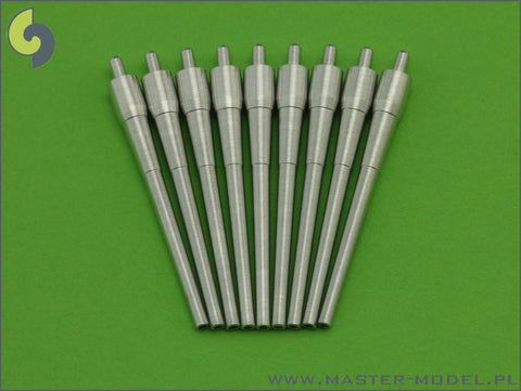 MASTER SM-350-070 1/350 USN 8"/55 (20.3 cm) Mark 9 barrels (9pcs)