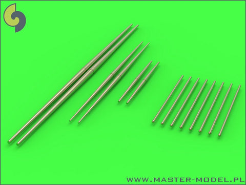 MASTER SM-350-077 1/350 SMS Viribus Unitis - masts, yards and other turned parts set - fits Combrig model