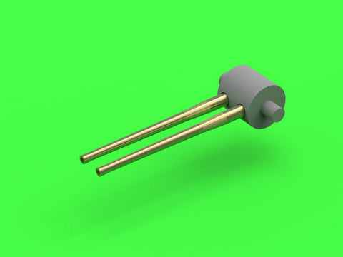 MASTER SM-350-101 1/350 Dunkerque/Strasbourg armament - 330mm(8pcs), 130mm(16pcs) barrels with resin mounts (for Hobby Boss kit)